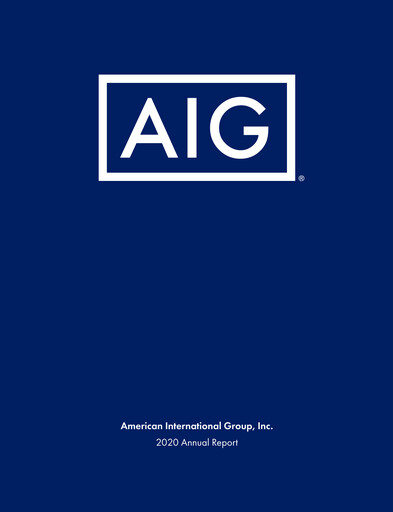 Miniature American International Group Rapport annuel 2020