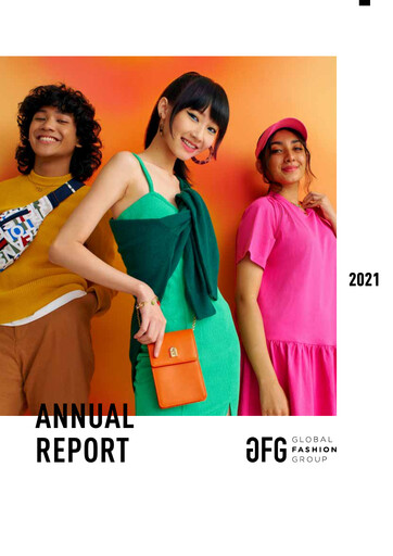 Thumbnail Global Fashion Group Annual Report 2021