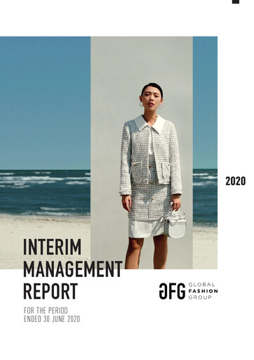 Thumbnail Global Fashion Group Half-year Report 2020-h1