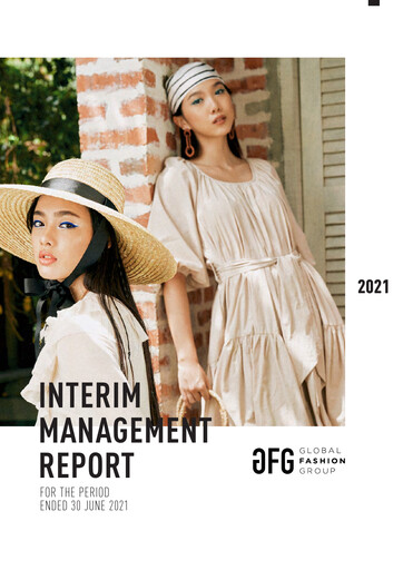 Thumbnail Global Fashion Group Half-year Report 2021-h1
