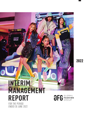 Thumbnail Global Fashion Group Half-year Report 2022-h1