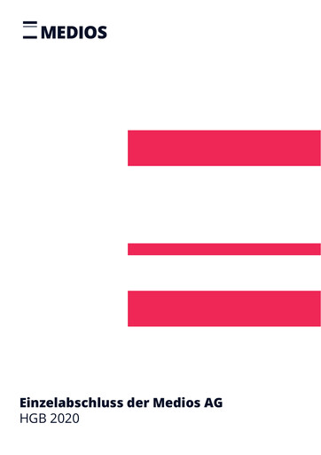 Thumbnail Medios AG  Financial Statement 2020