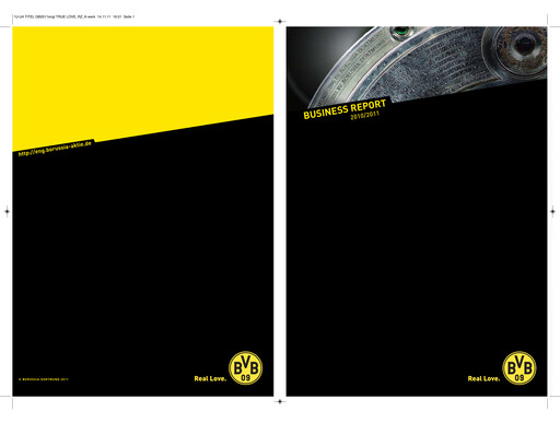 Miniature Borussia Dortmund
 Rapport annuel 2010-2011