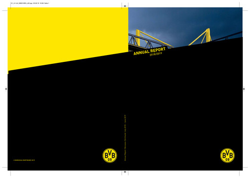 Miniature Borussia Dortmund
 Rapport annuel 2018-2019