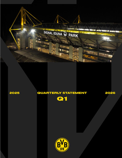 Miniature Borussia Dortmund
 Rapport trimestriel 2025-q1