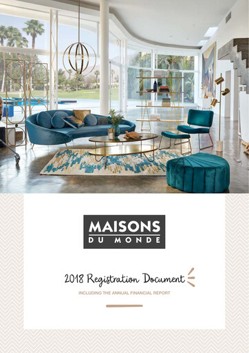 Thumbnail Maisons du Monde Universal Registration Document 2018