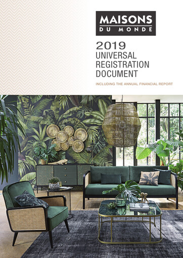 Thumbnail Maisons du Monde Universal Registration Document 2019