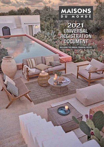 Thumbnail Maisons du Monde Universal Registration Document 2021