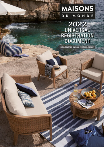 Thumbnail Maisons du Monde Universal Registration Document 2022