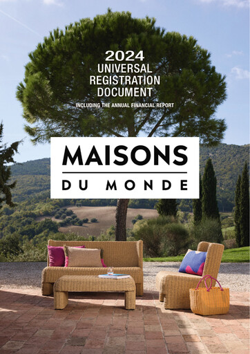 Thumbnail Maisons du Monde Universal Registration Document 2024