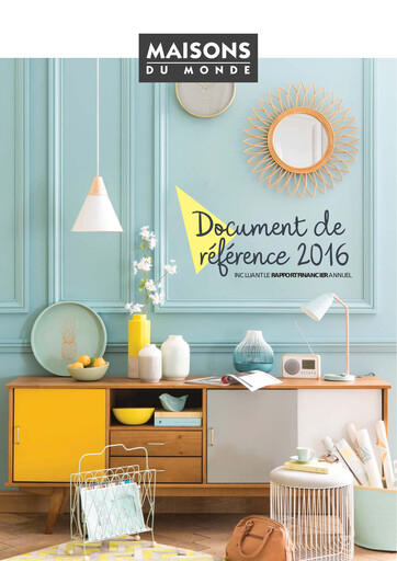 Thumbnail Maisons du Monde Universal Registration Document 2016