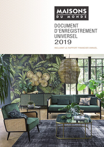 Thumbnail Maisons du Monde Universal Registration Document 2019