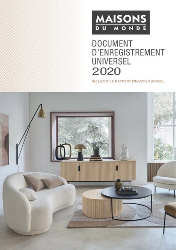 Thumbnail Maisons du Monde Universal Registration Document 2020