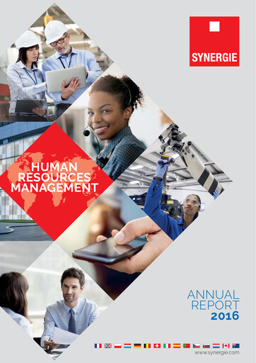 Miniature Synergie SE Rapport annuel 2016