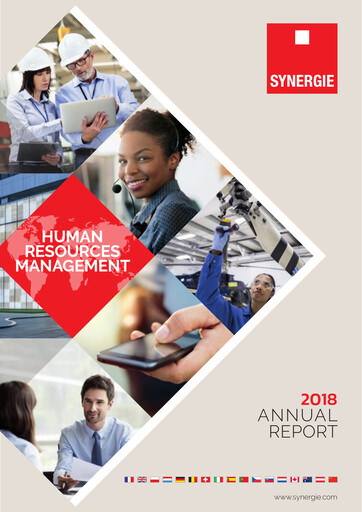 Miniature Synergie SE Rapport annuel 2018
