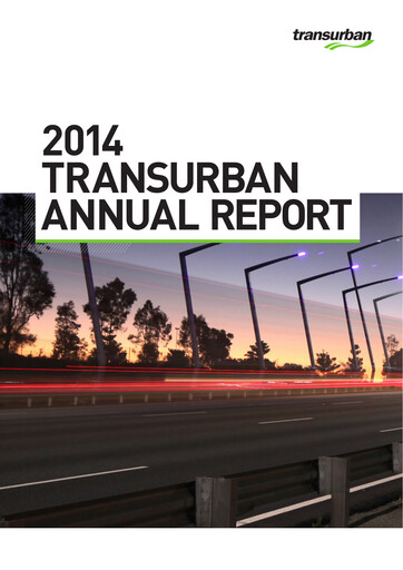 Thumbnail Transurban Annual Report 2014