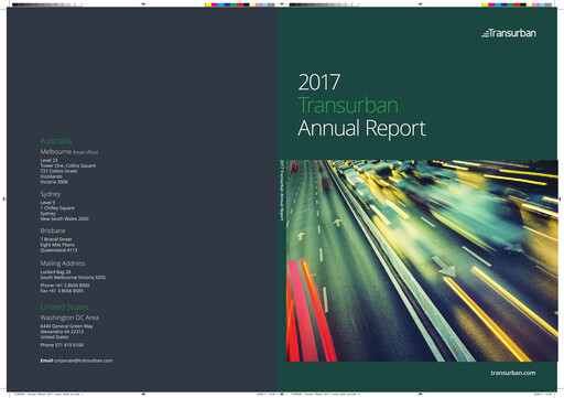 Thumbnail Transurban Annual Report 2017