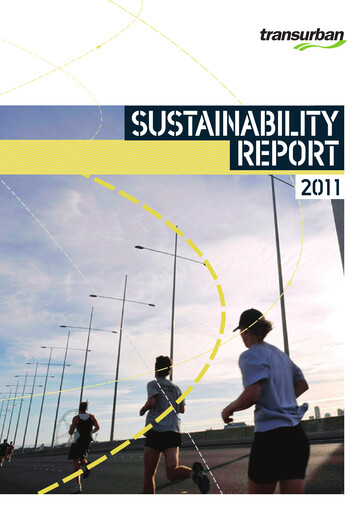 Thumbnail Transurban Sustainability Report 2011