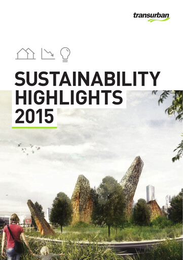 Thumbnail Transurban Sustainability Report 2015