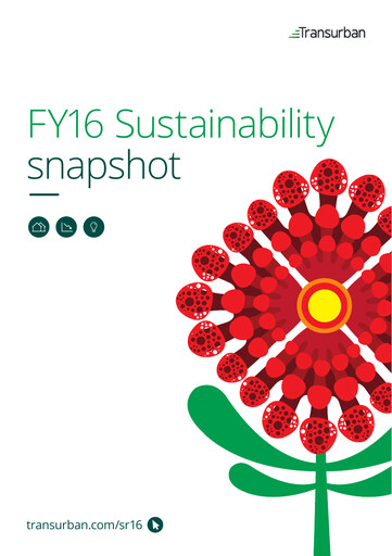 Thumbnail Transurban Sustainability Report 2016