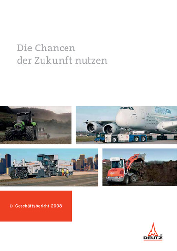 Thumbnail DEUTZ Annual Report 2008