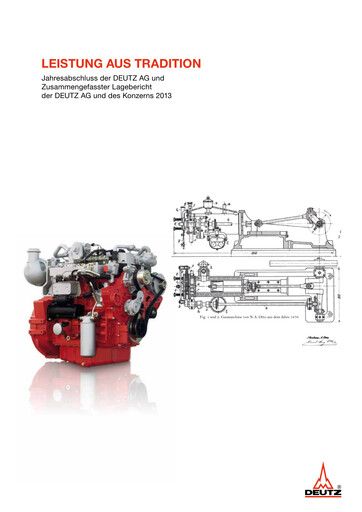 Thumbnail DEUTZ Financial Statement 2013