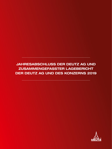 Thumbnail DEUTZ Financial Statement 2019