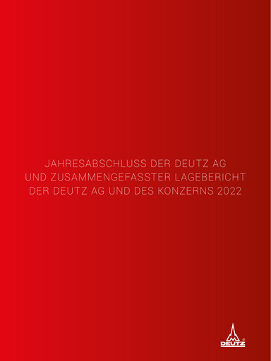 Thumbnail DEUTZ Financial Statement 2022
