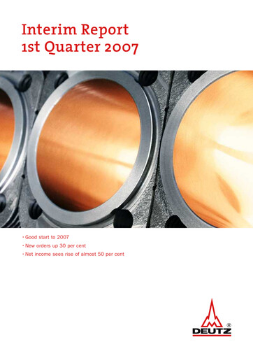 Thumbnail DEUTZ Quarterly Report 2007-q1