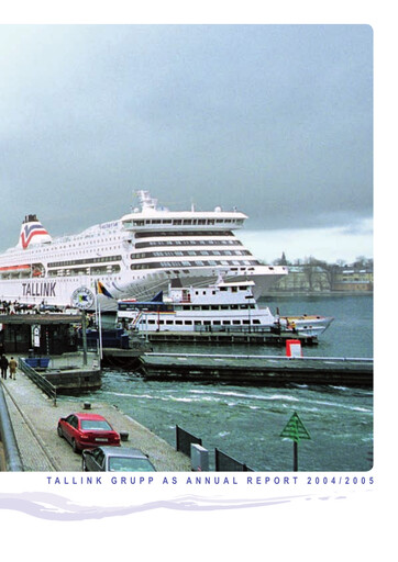 Thumbnail Tallink Grupp Annual Report 2005