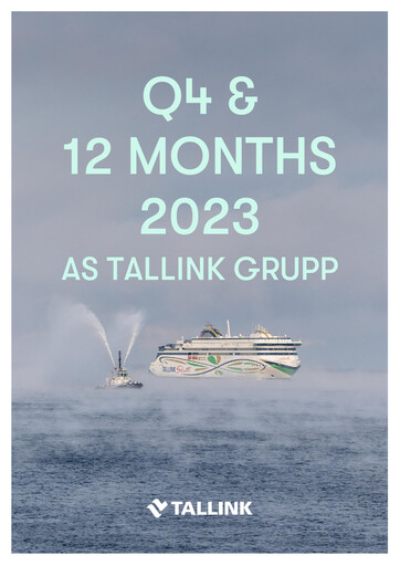 Thumbnail Tallink Grupp Financial Statement 2023