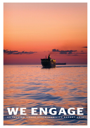 Thumbnail Tallink Grupp Sustainability Report 2014