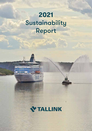 Thumbnail Tallink Grupp Sustainability Report 2021