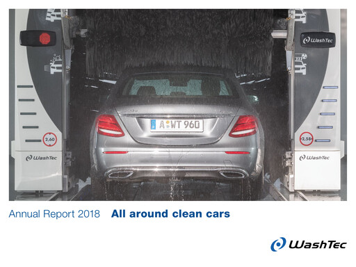 Miniature WashTec AG Rapport annuel 2018