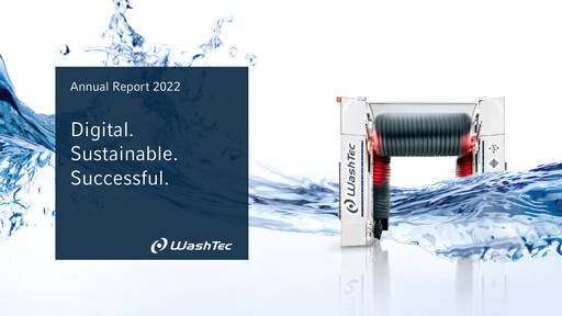 Miniature WashTec AG Rapport annuel 2022