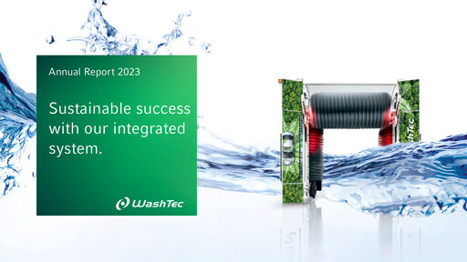 Miniature WashTec AG Rapport annuel 2023