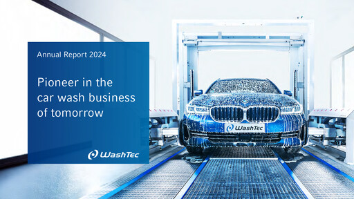 Miniature WashTec AG Rapport annuel 2024