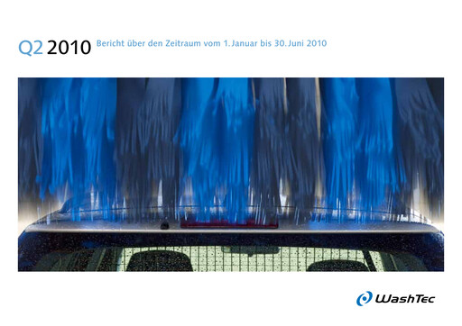 Thumbnail WashTec AG Half-year Report 2010-h1