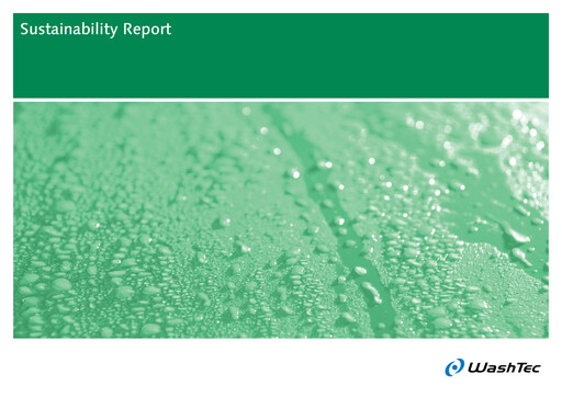 Thumbnail WashTec AG Sustainability Report 2011