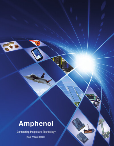 Thumbnail Amphenol Annual Report 2009