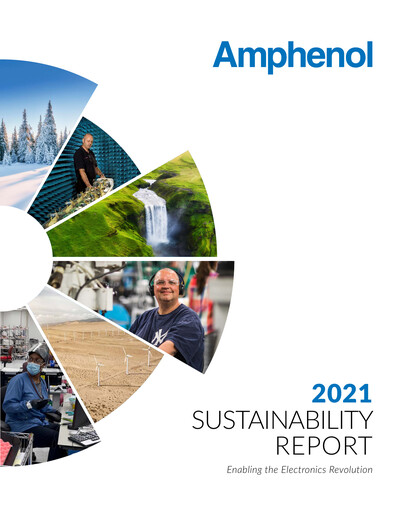 Vorschaubild Amphenol Nachhaltigkeitsbericht 2021