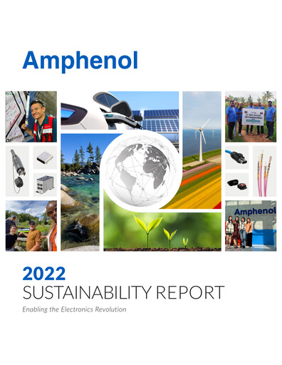 Vorschaubild Amphenol Nachhaltigkeitsbericht 2022