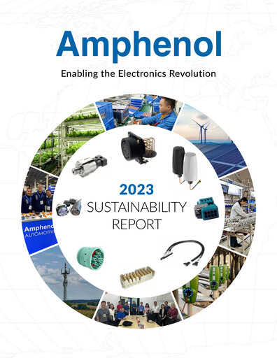 Vorschaubild Amphenol Nachhaltigkeitsbericht 2023
