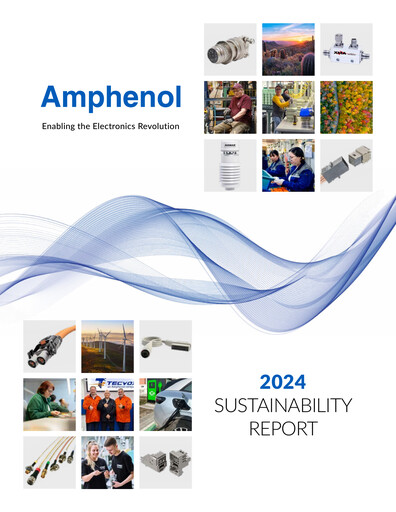 Vorschaubild Amphenol Nachhaltigkeitsbericht 2024