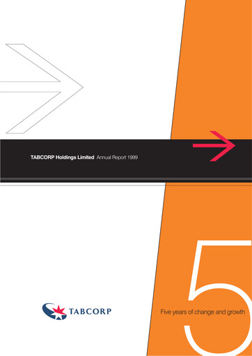 Thumbnail Tabcorp Annual Report 1999