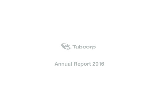 Thumbnail Tabcorp Annual Report 2016