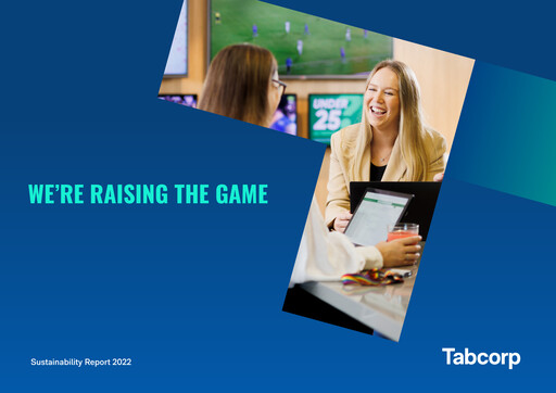 Thumbnail Tabcorp Sustainability Report 2022