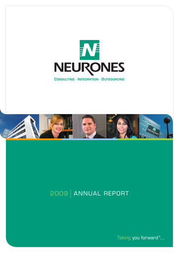 Thumbnail Neurones Annual Report 2009
