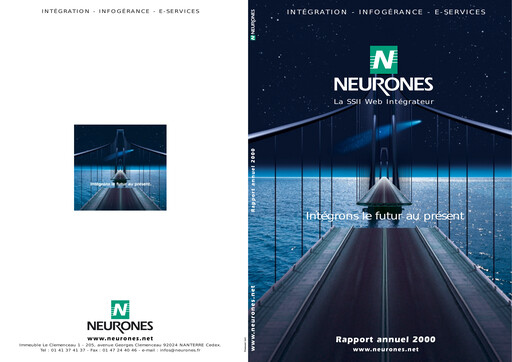 Thumbnail Neurones Annual Report 2000