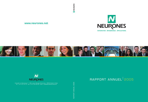 Thumbnail Neurones Annual Report 2005